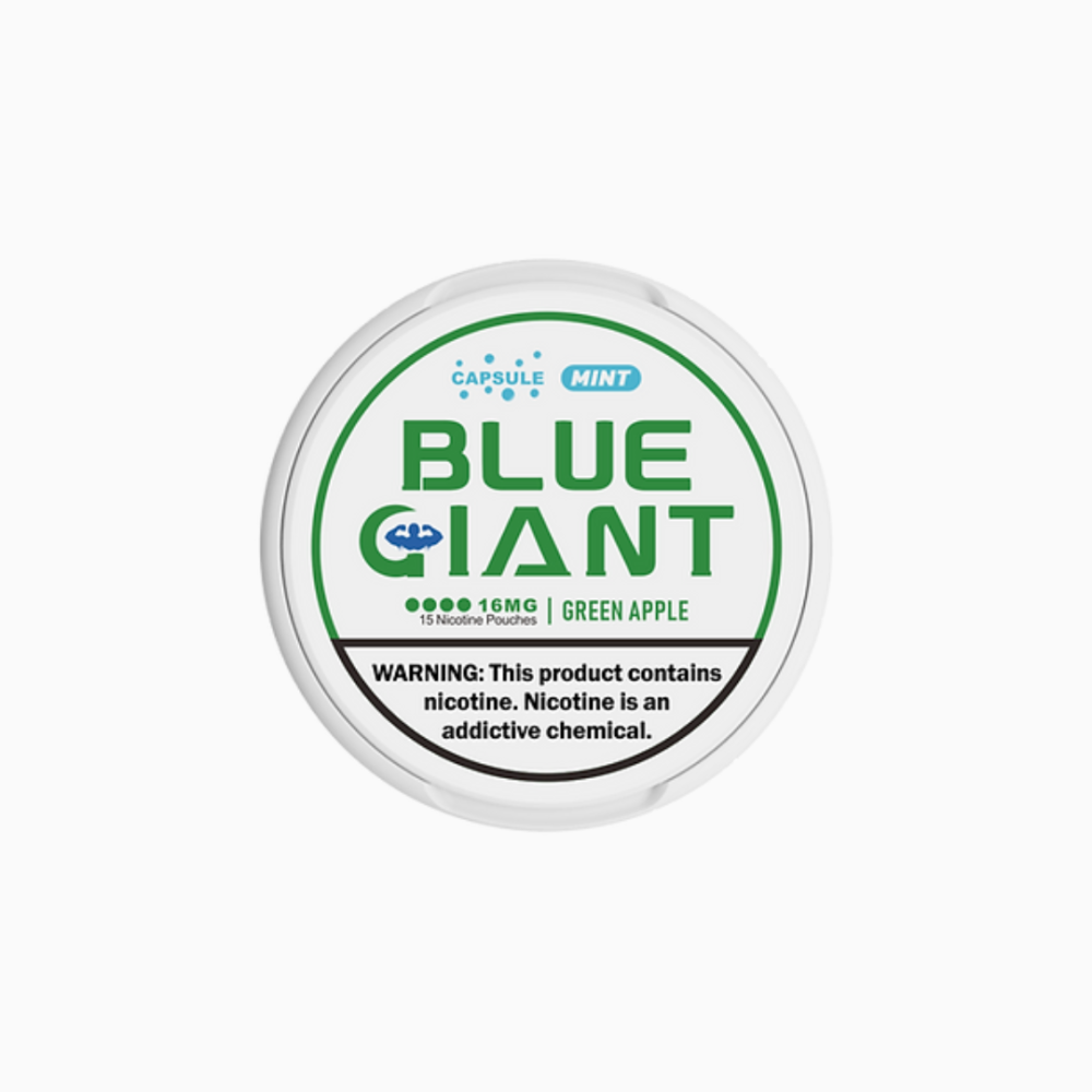 Blue Giant - Green Apple & Mint Capsule (16mg)
